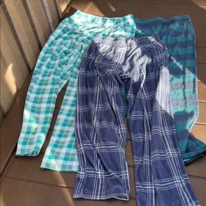 Cat & Jack Kids Pajama Bottoms - Blue, Green, and Teal